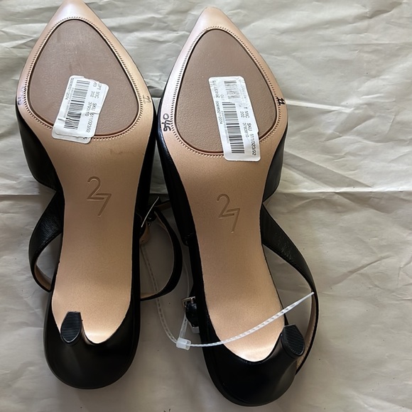 Naturalizer 27 EDIT Naturalizer Felicia Leather Slingback Dress Heels - Picture 12 of 13